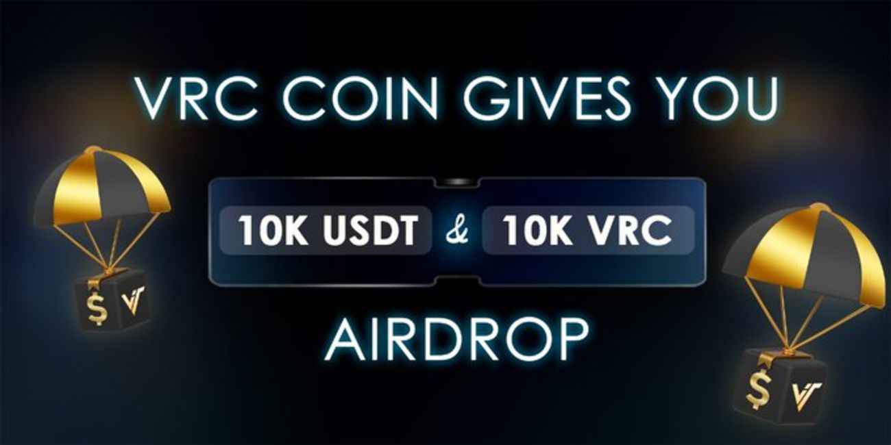 Virtual Coin (VRC) USDT Airdrop Round 1