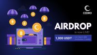 Cedro Finance 1000 USDT Airdrop