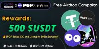 POP Social x Bybit WEB3 x CryptoTech Airdrop