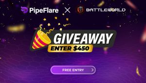 PipeFlare + Battleworld USDC Giveaway