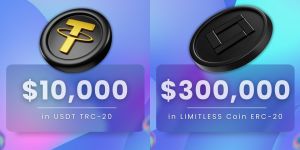 LMTdc - 10,000 USDT + $300,000 LIMITLESS Airdrop