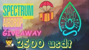 SpectrumCoin 2500 USDT Airdrop