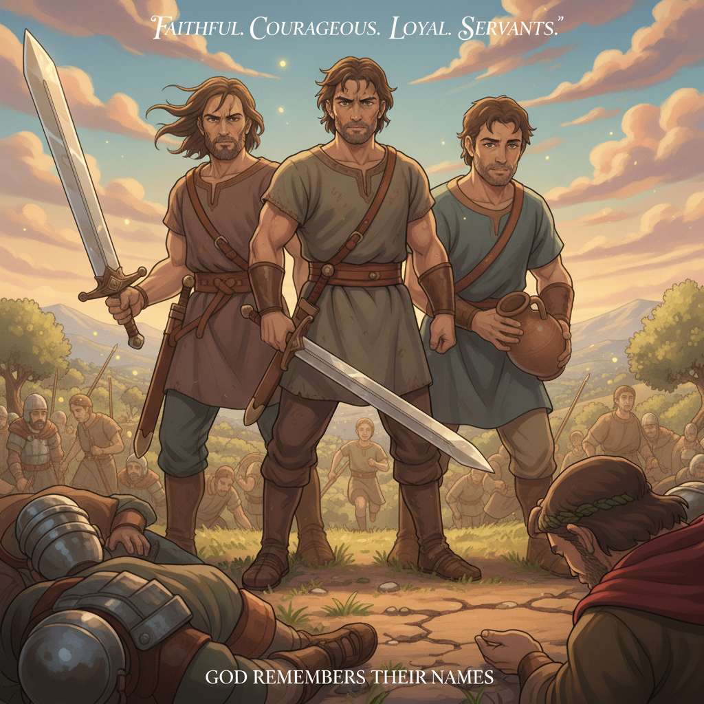 The chapter ends by naming more mighty warriors and honoring their service. These men were not famous kings, but God made sure their names were remembered because of their faithfulness and courage. Th...