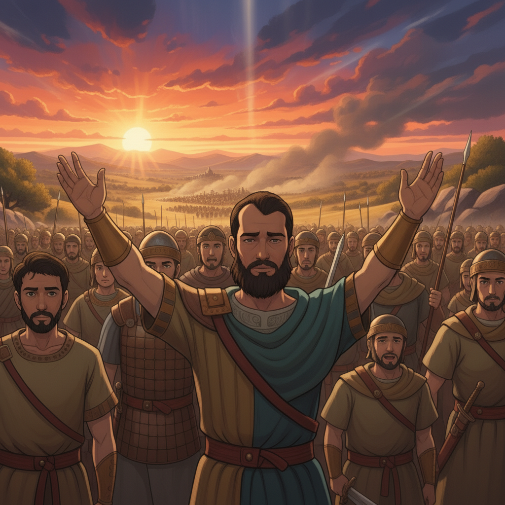 In the end, the Ammonites were defeated, and peace was restored. This chapter teaches us that wrong choices, pride, and disrespect can lead to serious problems, but trusting God brings victory.