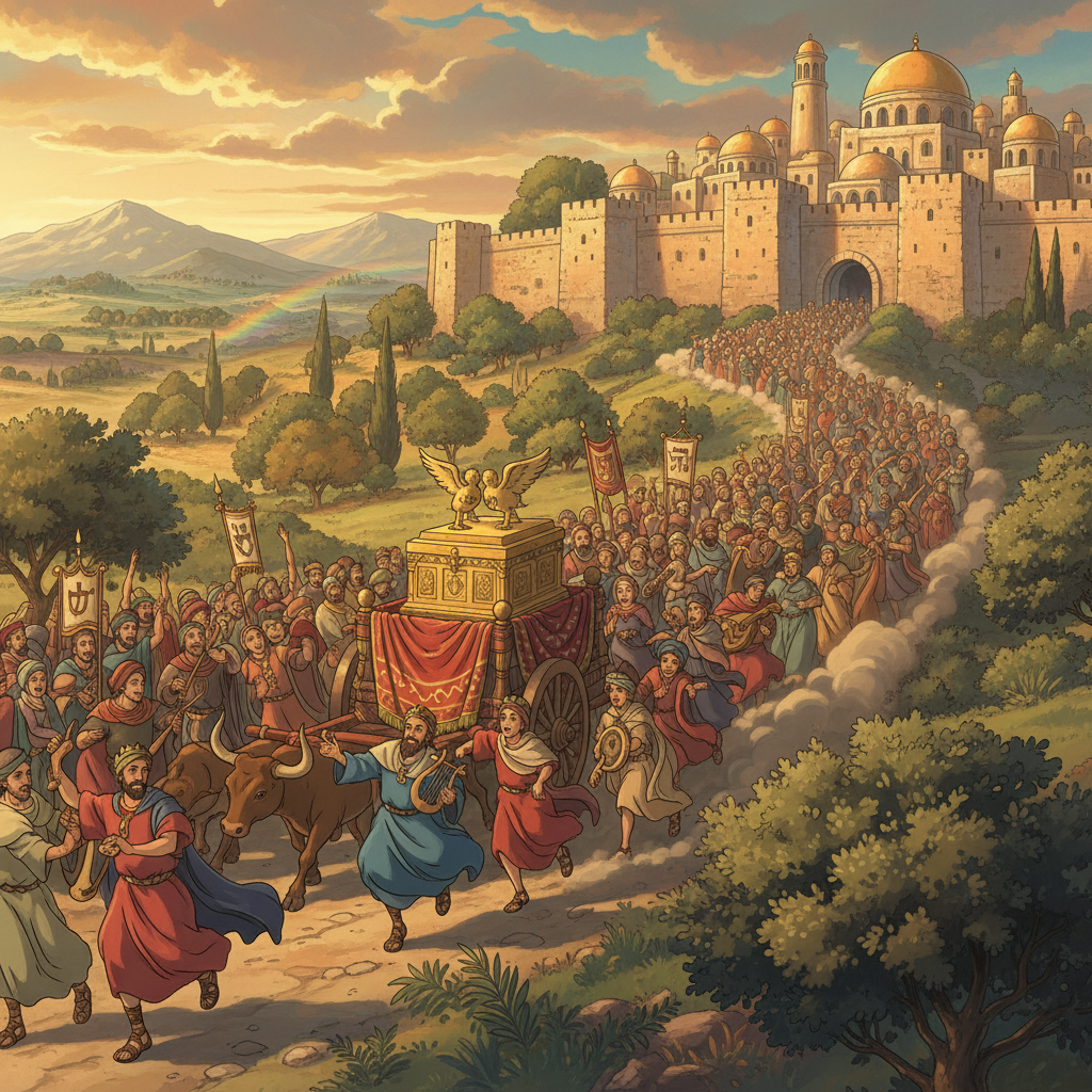 2 Samuel 6 tells us about David bringing the ark of God to Jerusalem. This chapter teaches us about respecting God, obeying His instructions, and worshipping Him with joy and a right heart. The ark of...