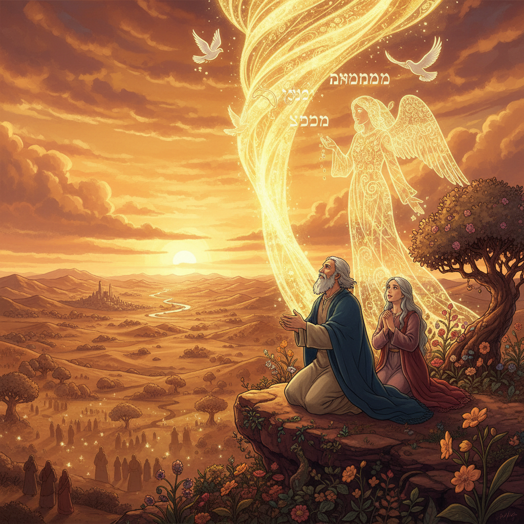 When Abram was 99 years old, God appeared to him and spoke. God told Abram to live a holy life and obey Him. God made a special promise called a covenant. A covenant is like an agreement or promise be...