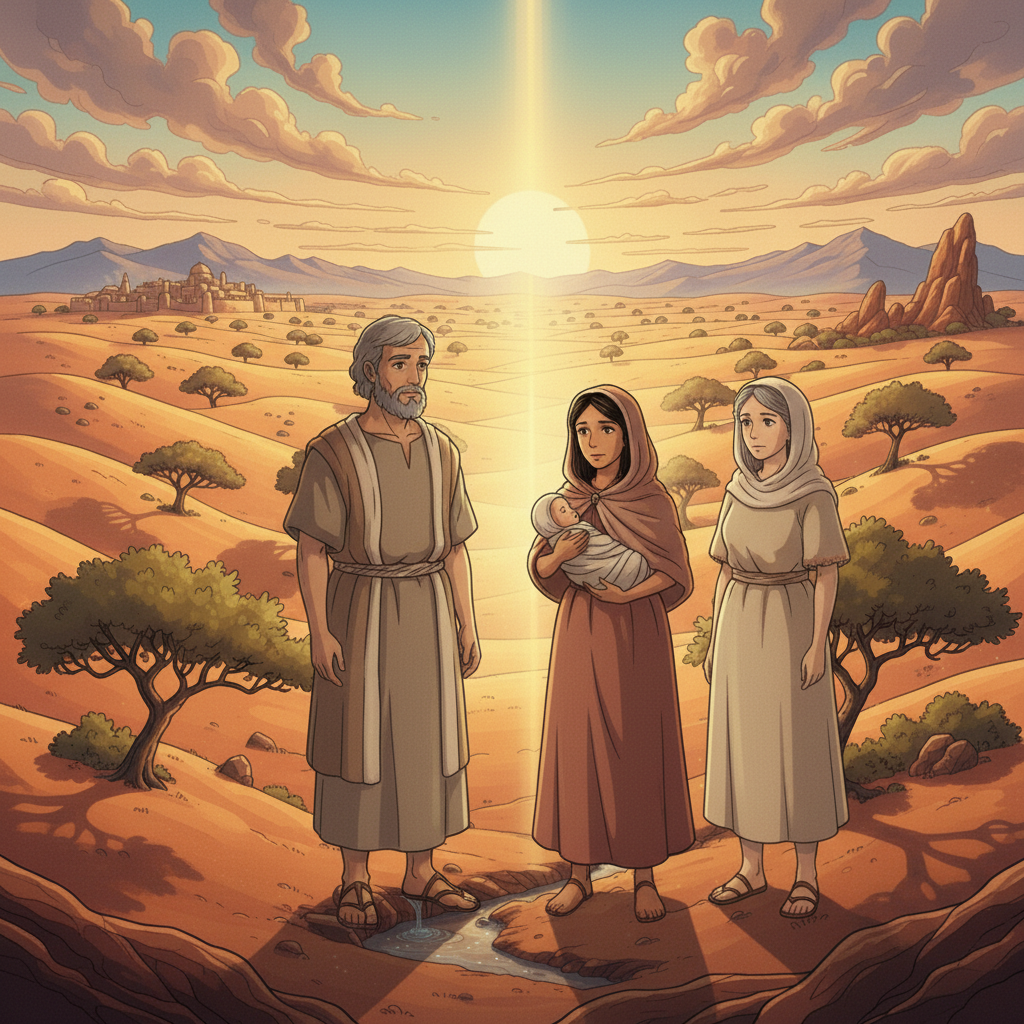 Hagar went back to Abram, and she had a son named Ishmael. Even though Sarai and Abram had not done everything the right way, God still kept His promise to care for Hagar and her son. Genesis 16 teach...