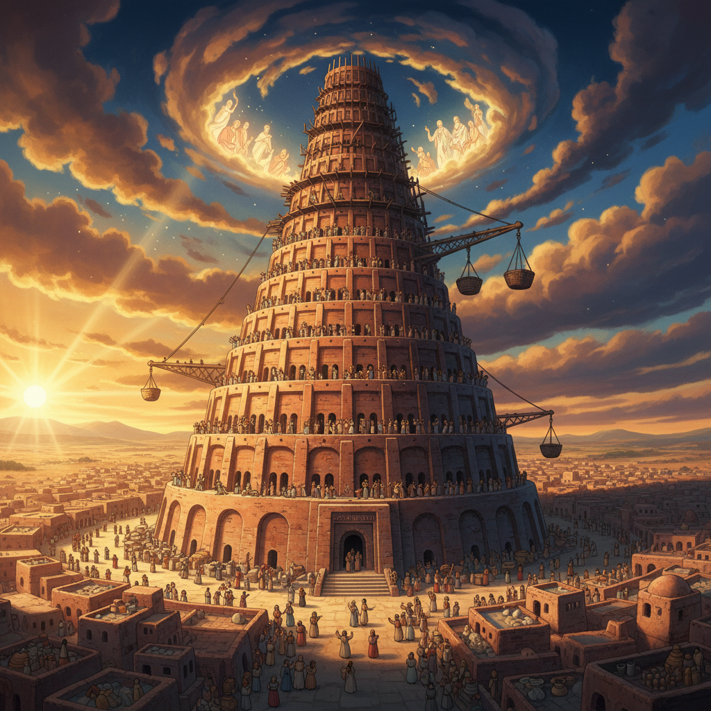 Genesis 11 tells the story of the Tower of Babel. This chapter teaches us about pride, disobedience, and how God can guide people when they choose wrong. It also explains why people began to speak dif...