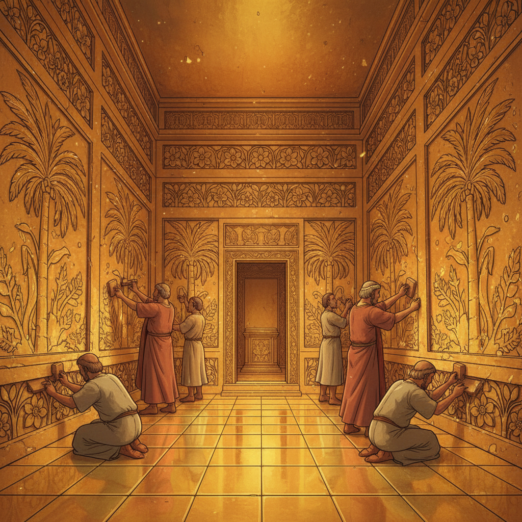 The temple was built on Mount Moriah in Jerusalem. The Bible gives many details about its size and design. The temple was not very large compared to modern buildings, but it was beautiful and carefull...