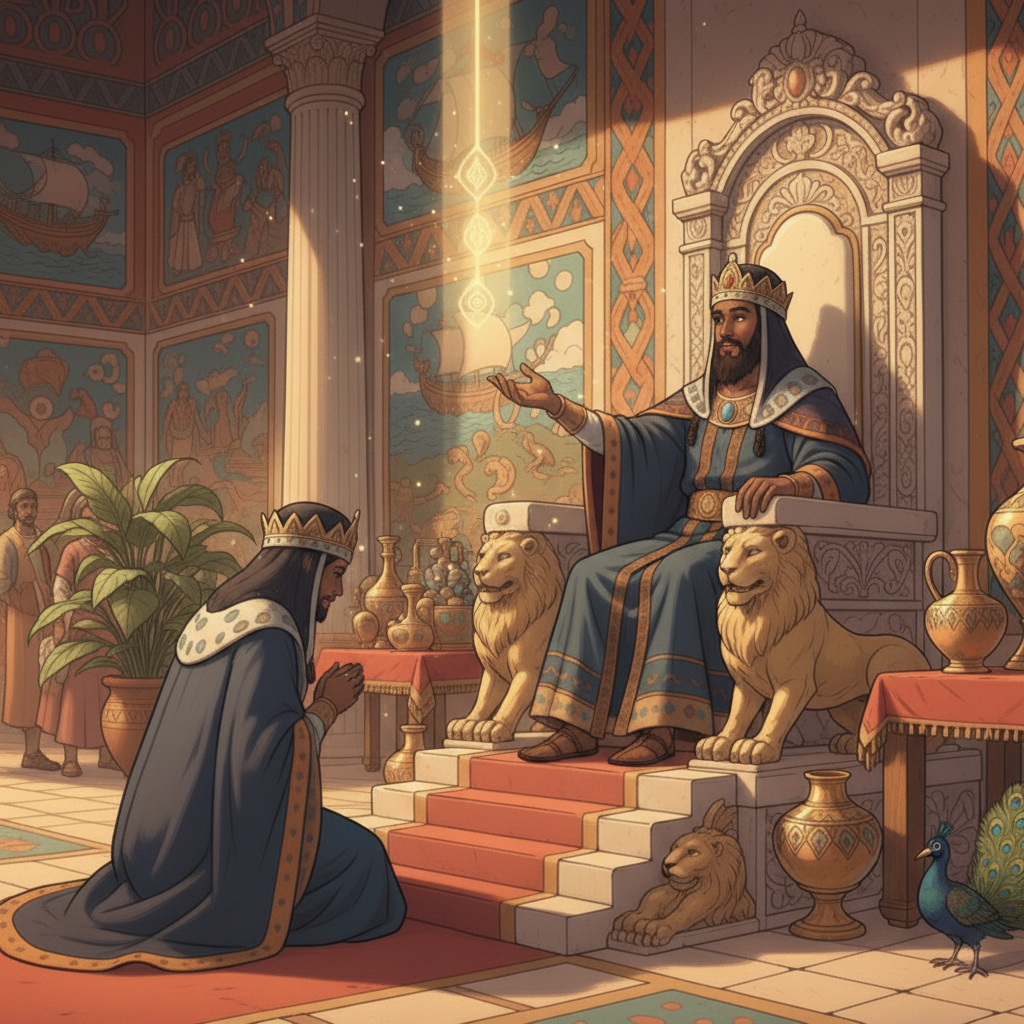 True wisdom and success come from God. When God blesses someone, others can see it. We should always thank God for our talents and achievements.