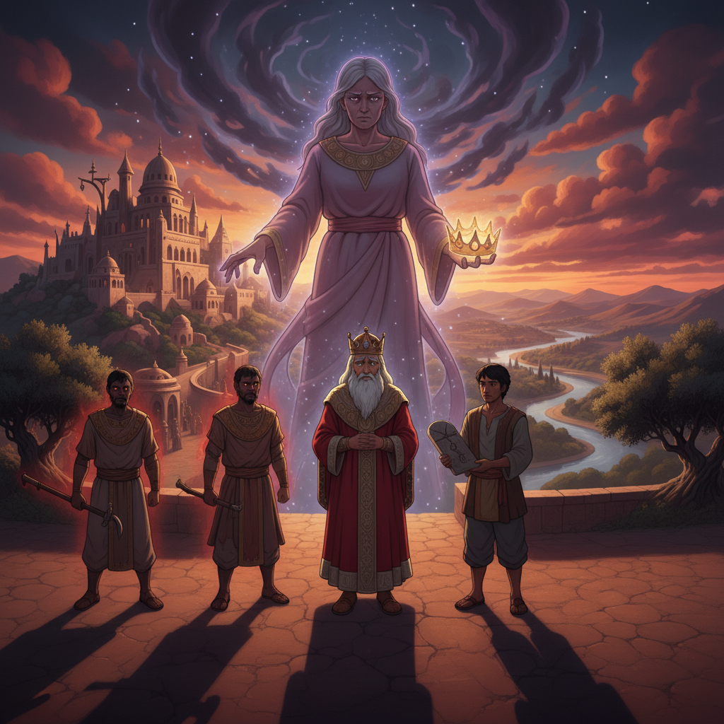 This made God very angry. God had appeared to Solomon twice and clearly told him to obey His commands. But Solomon did not listen. Because of this, God said that the kingdom would be taken away from S...