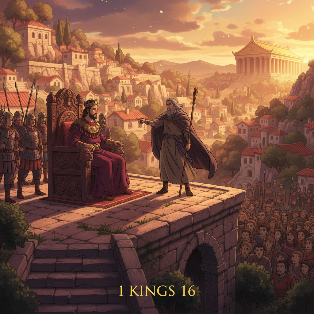1 Kings chapter 16 tells us about several kings of Israel. Most of them did evil in the sight of the Lord. This chapter shows what happens when leaders choose sin instead of obeying God. First, God se...