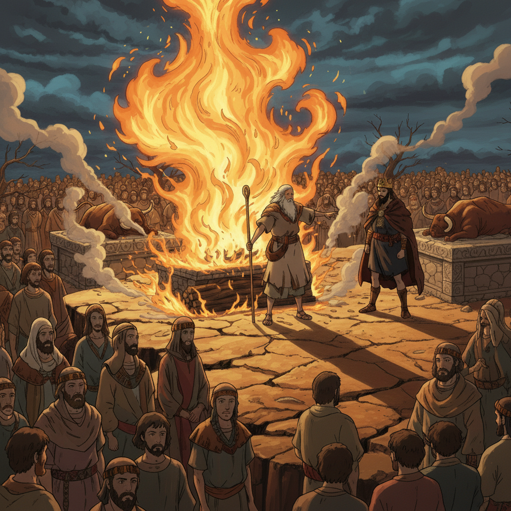 This chapter teaches us that God is the only true God. It shows that He is powerful and hears prayer. It also teaches that people must choose whom they will serve. God proved Himself stronger than any...