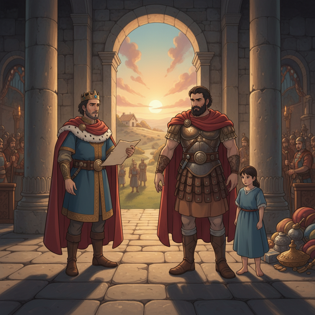 A young Israelite girl worked as a servant in Naaman’s house. She had been taken from her home during a raid. She told Naaman’s wife that there was a prophet in Israel who could heal Naaman. Naaman li...