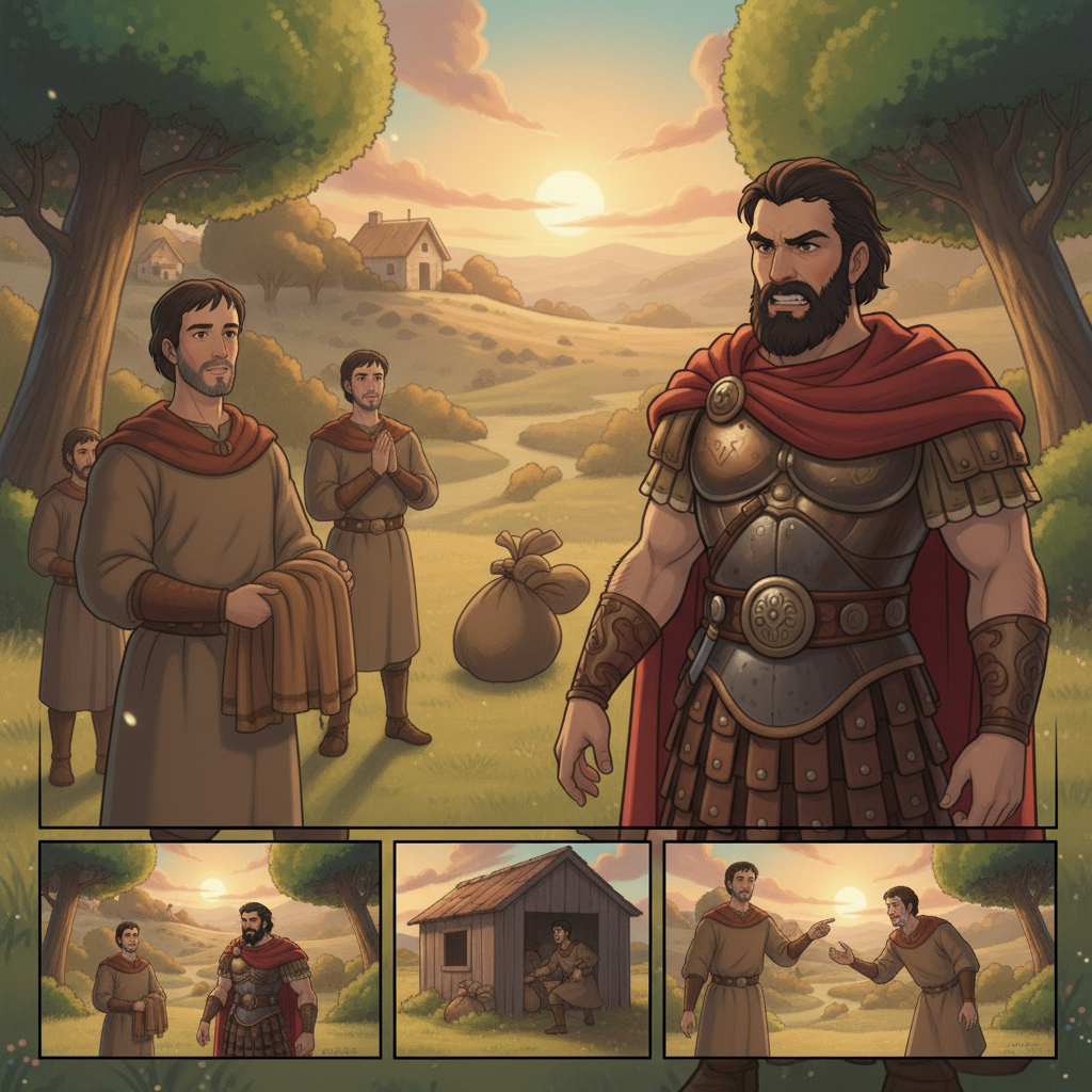 Naaman returned to Elisha and thanked him. He said he now knew that there was no God except the Lord. He offered Elisha gifts, but Elisha refused to take anything. Later, Elisha’s servant Gehazi ran a...