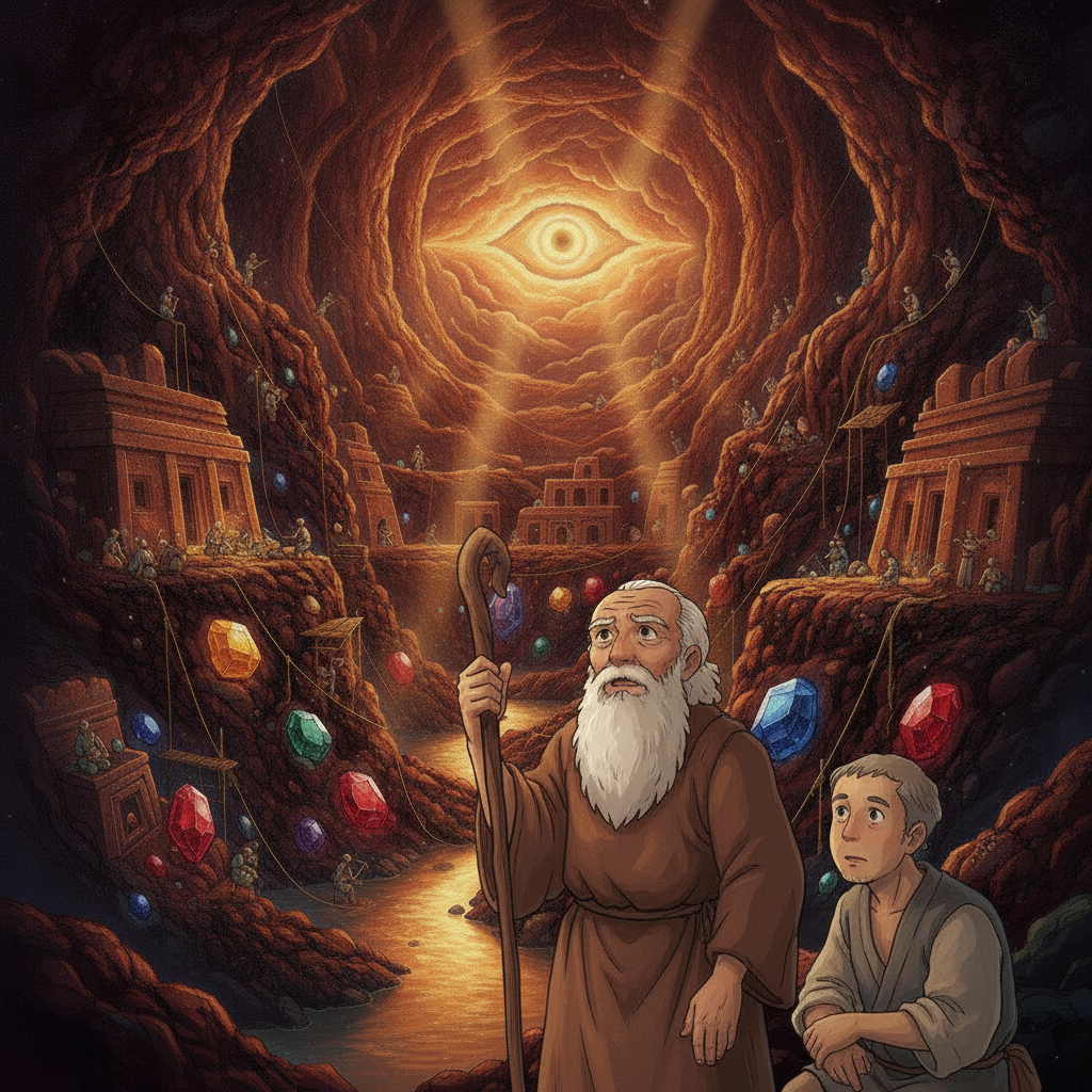 No amount of money can buy wisdom because it is not something people can discover by themselves. Job asks, "Where can wisdom be found?" He explains that no person knows where it comes from.