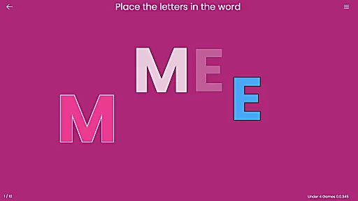 Place the Letters Activity