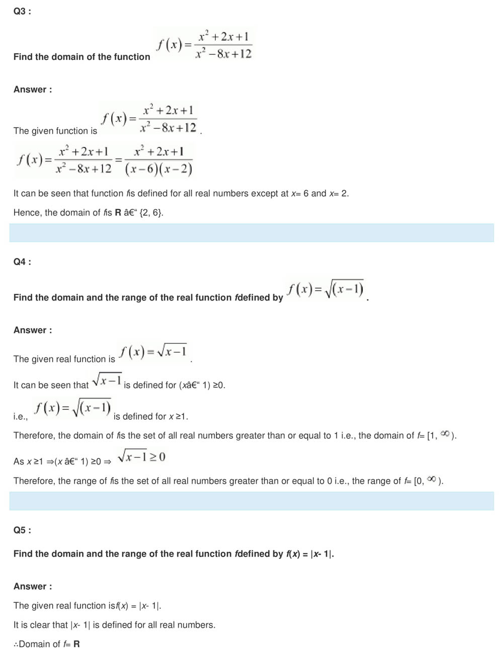 relation class 11 ncert solutions