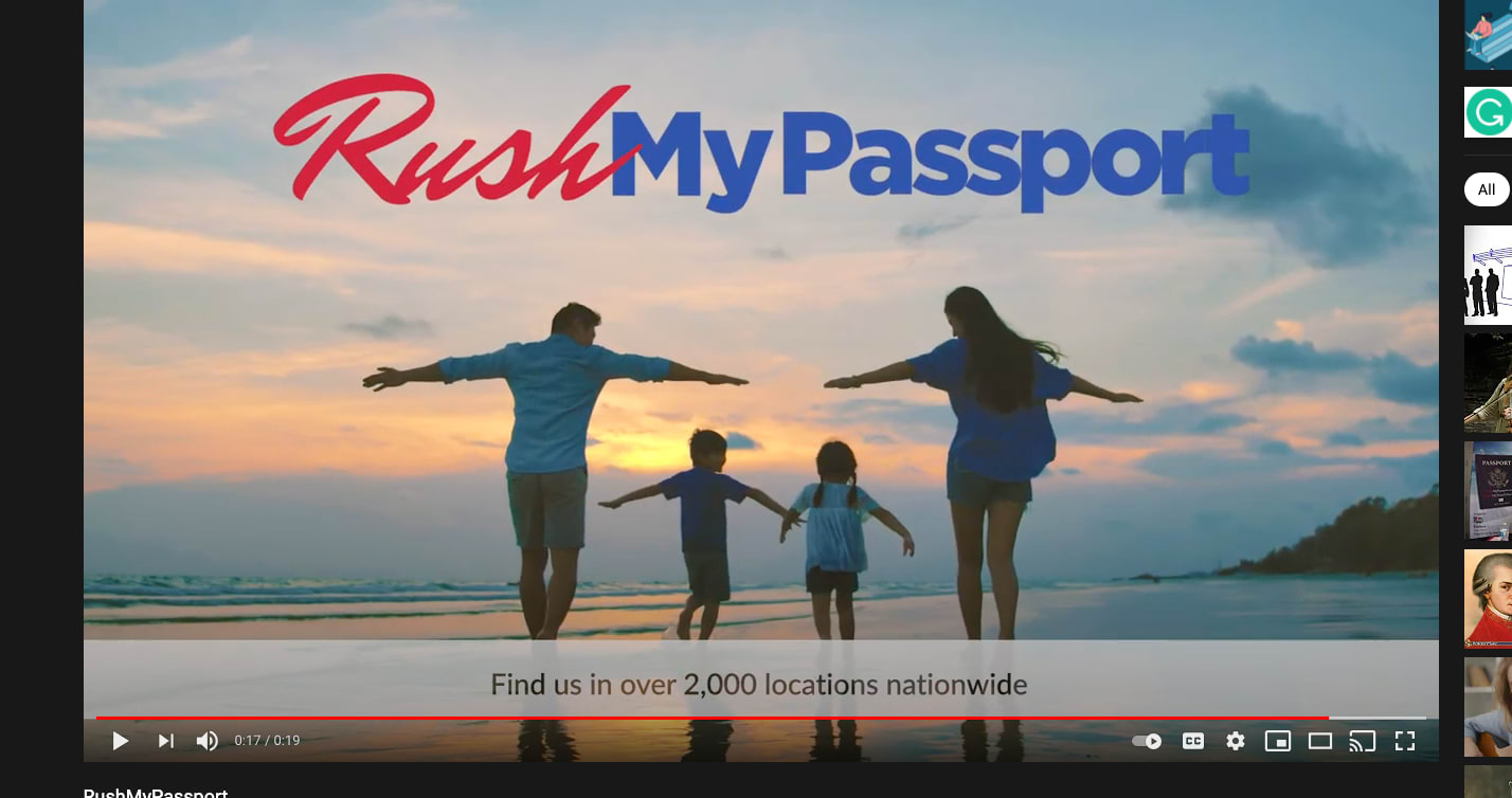 aaa rush my passport