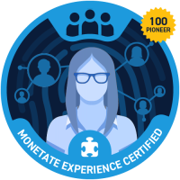 Monetate Experience Certified (Pioneer)