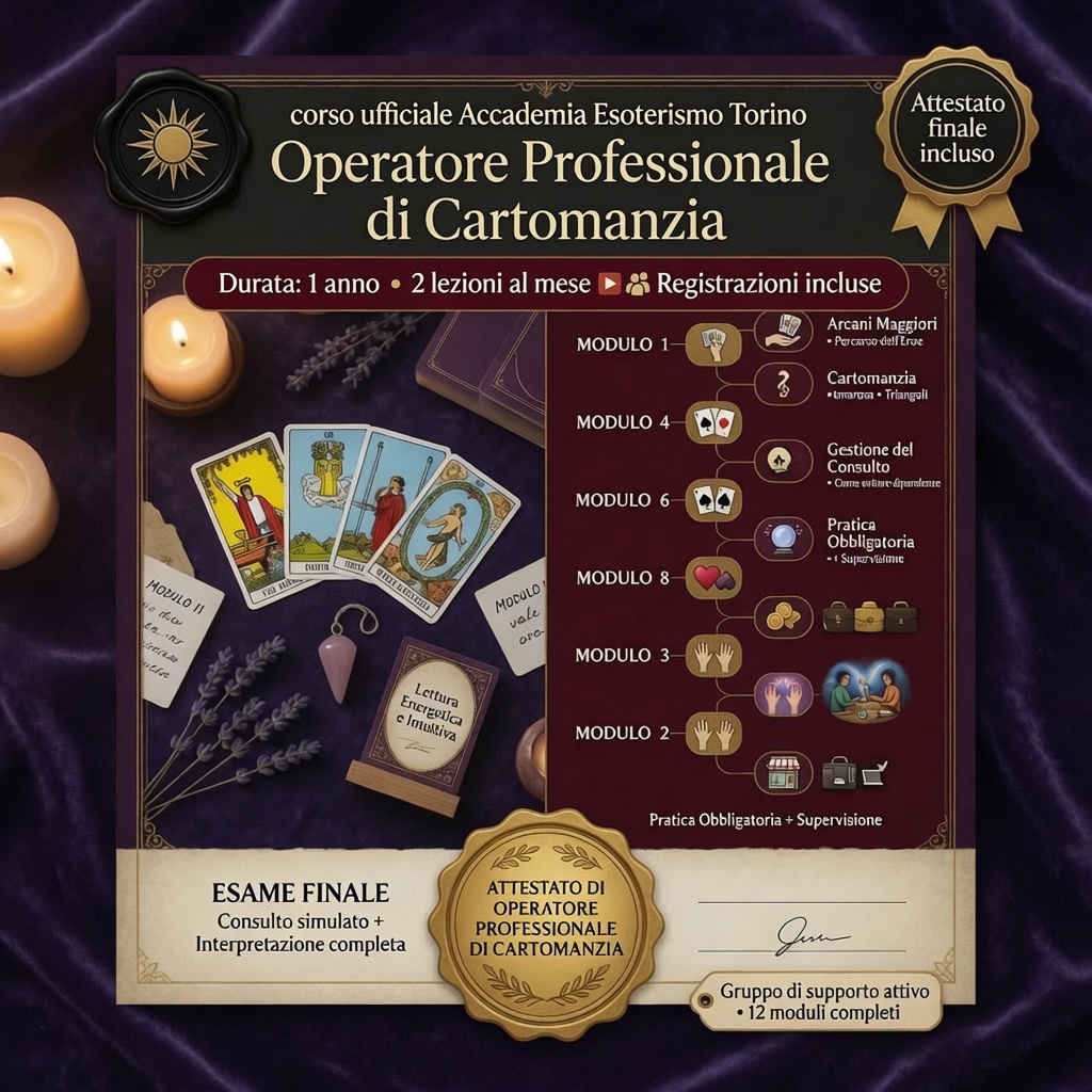 Corso di Cartomanzia Professionale