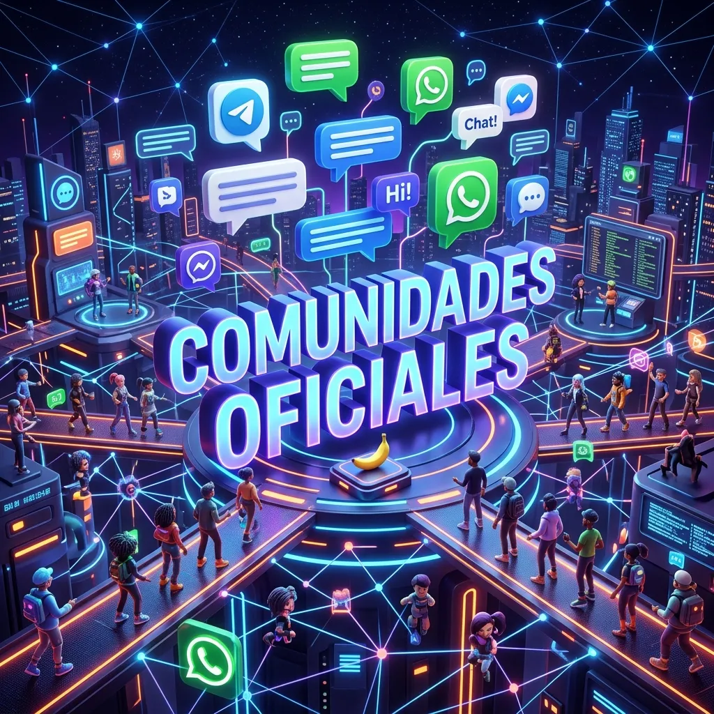 Únete a nuestros Grupos y Comunidades Oficiales
