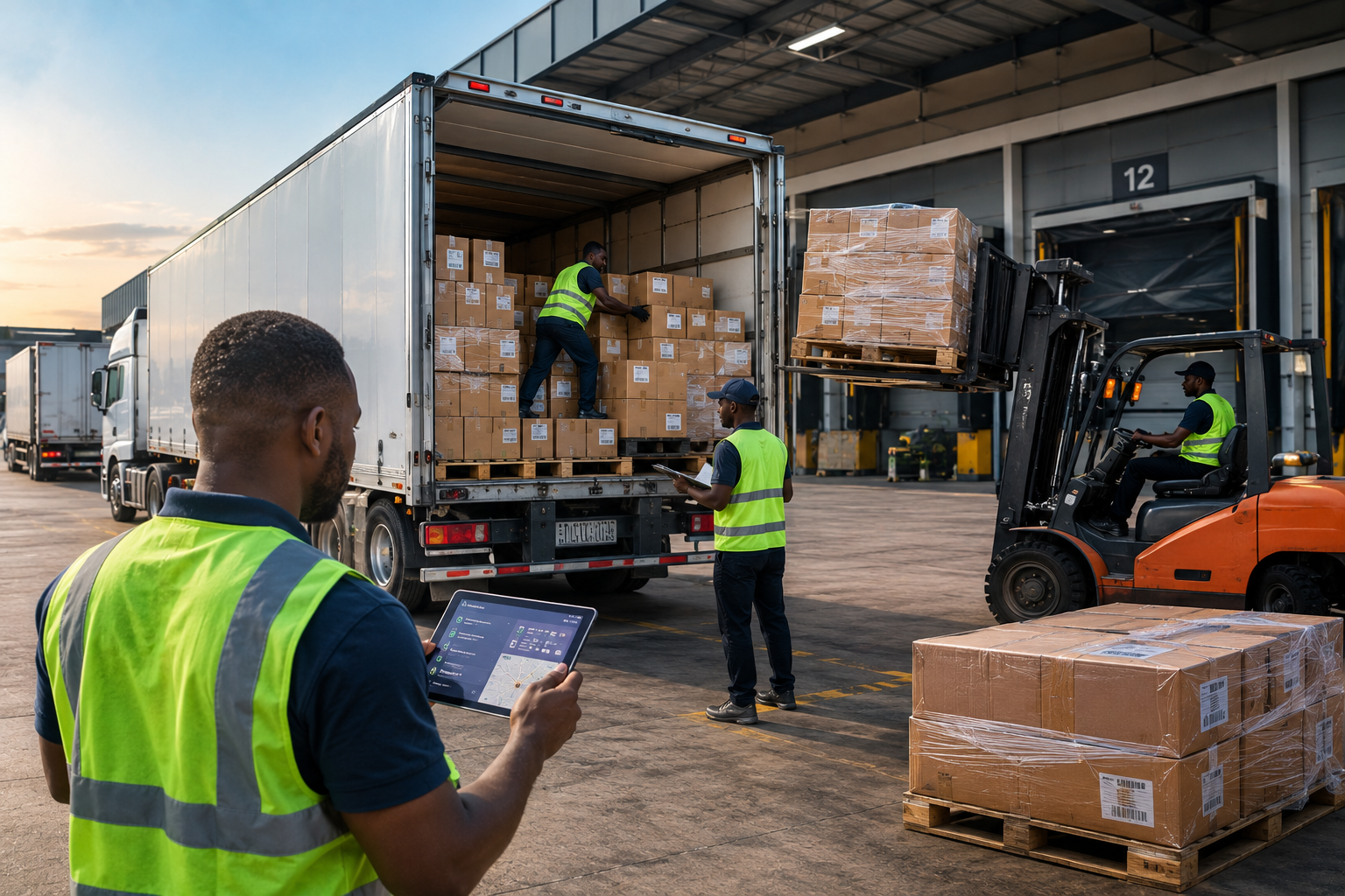 Fleet manager using technology for freight operations