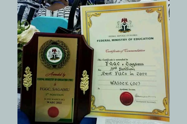 Certification of Commendetion