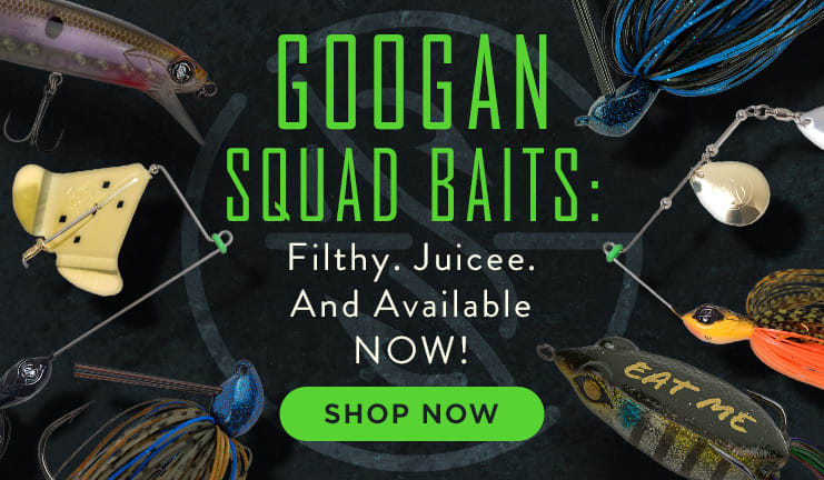 Googan Squad Zinger 3/8 oz. Spinnerbait, Chartreuse White