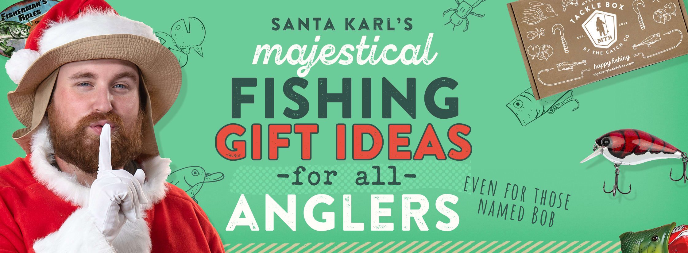 Karl's Fantastically Fantastical Fishing Gift Ideas; Karl's handpicked best fishing gifts on the planet