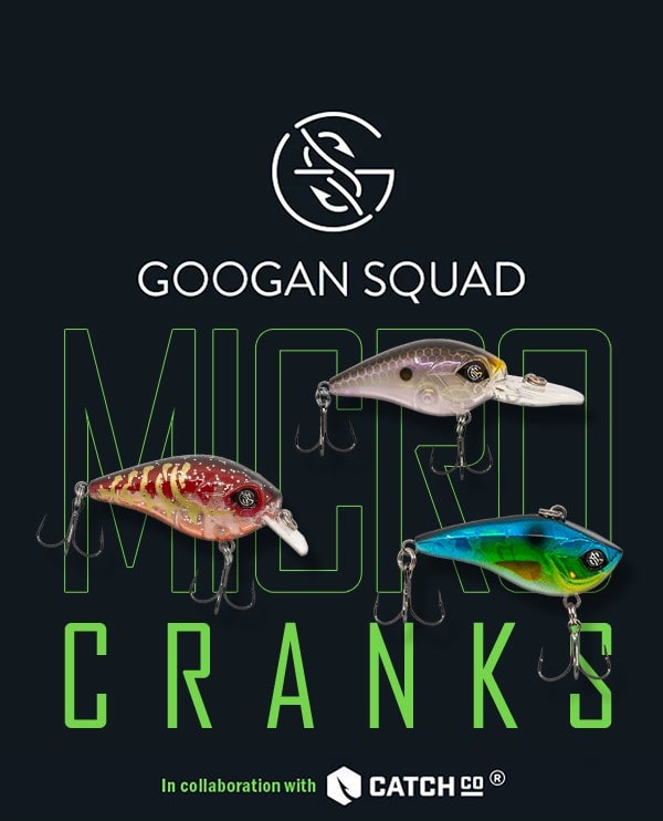 New Googan Squad Banger Squarebill Crankbait 2 - 5 Feet Deep You