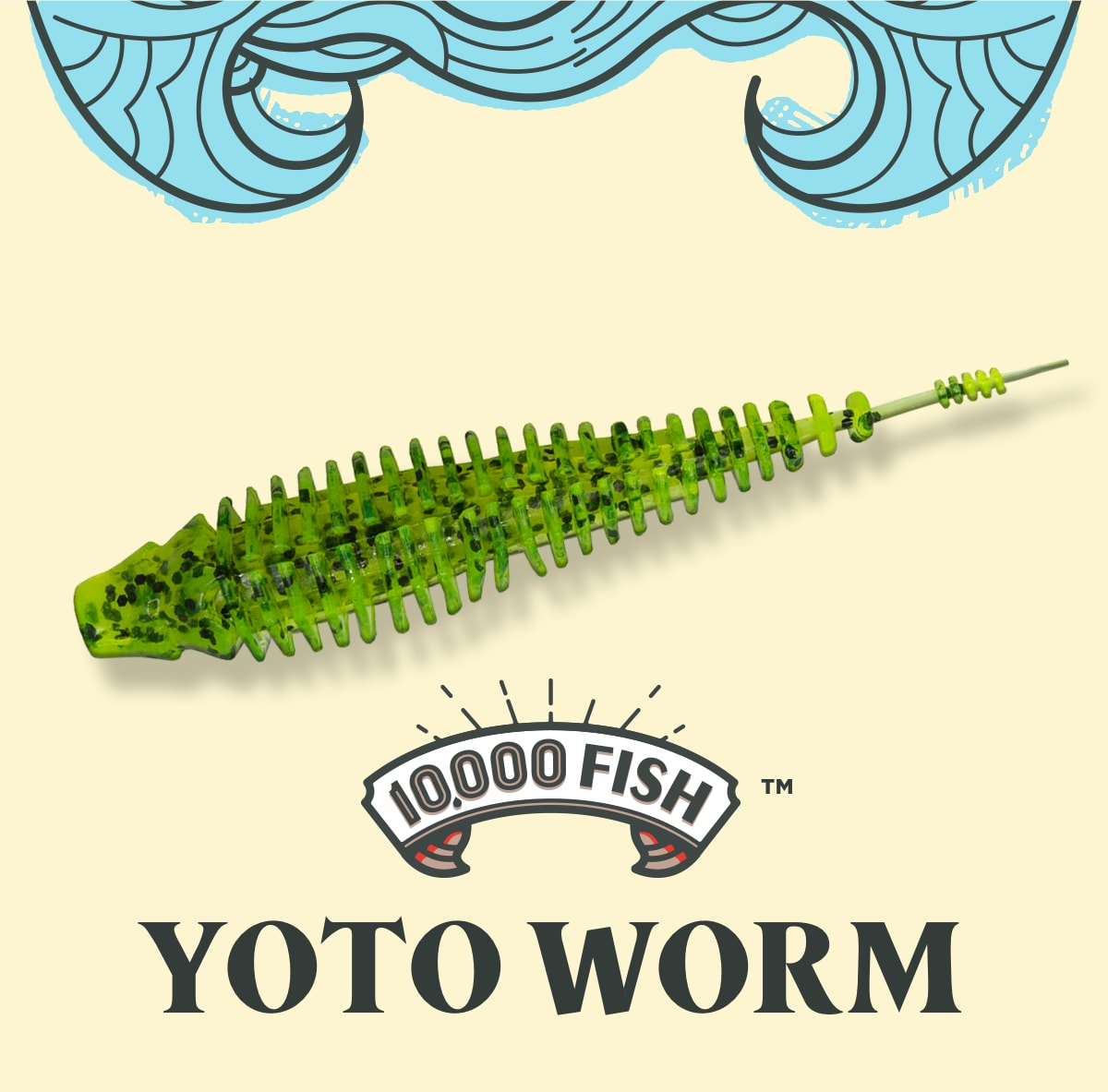 Yoto Worm: Versatile Soft Plastic Worm