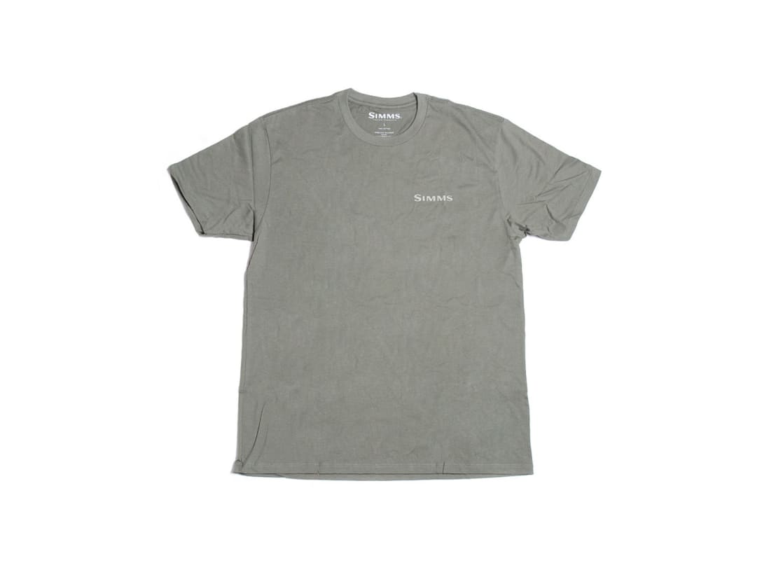 Simms Reel Trout T-Shirt Military