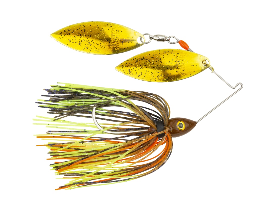 Nichols Lures Pulsator Metal Flake Double Willow Spinnerbait Karls 