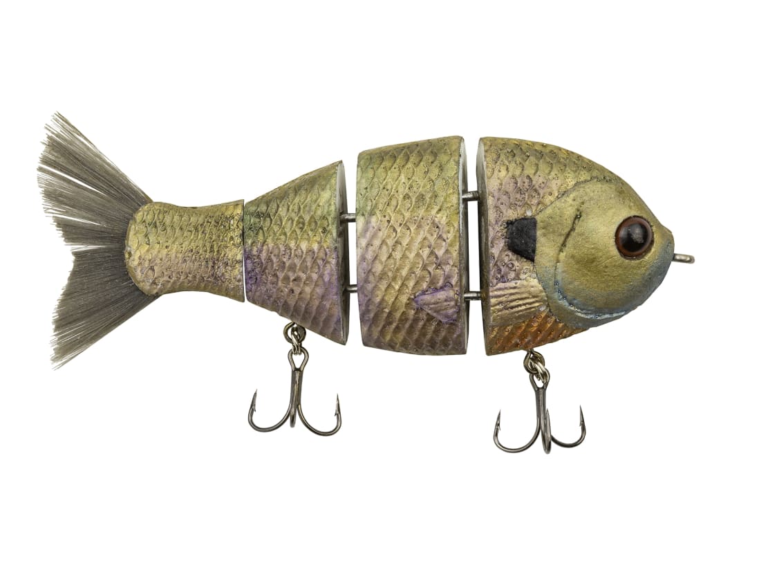 Catch Mike Bucca's Baby Bull Shad Pearl Bone Swimbait 1/2 Oz #6 1pack