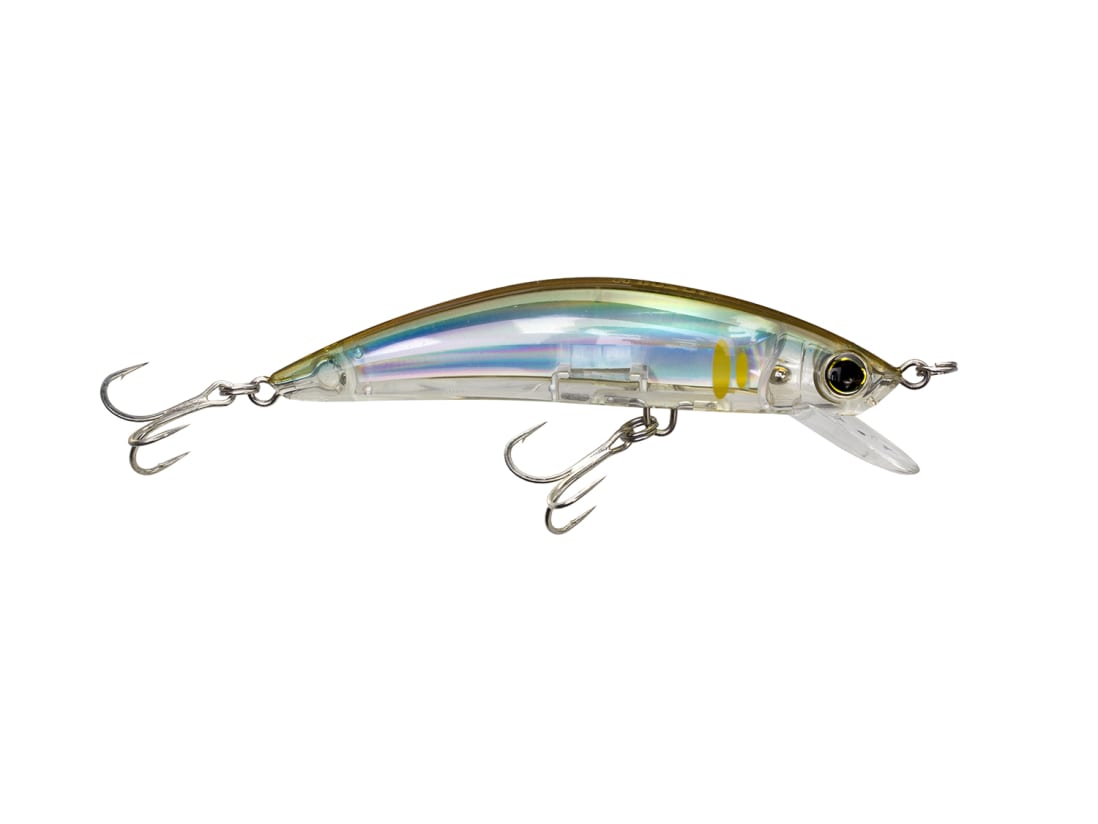 Yo-Zuri 6 Crystal 3D Minnow Deep Diver Saltwater Hard Baits, Pink