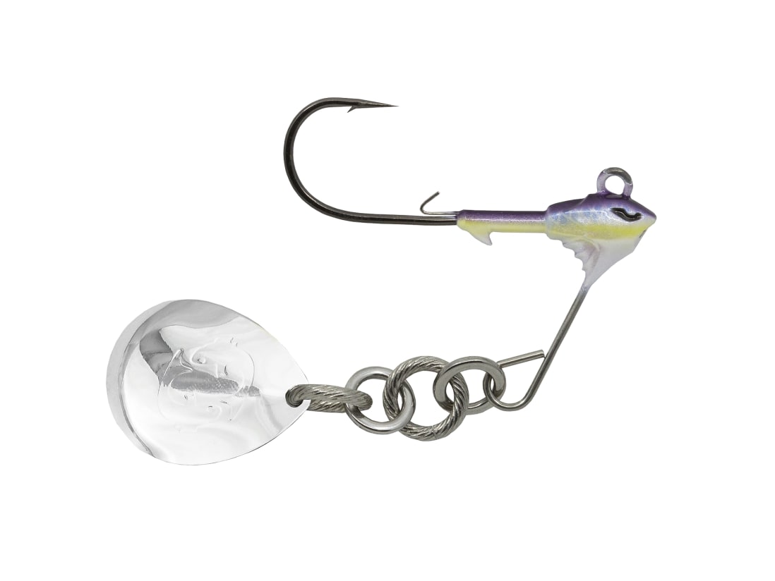 10,000 Fish Cyclebait Underspin 1/4 oz Bluegill 3/0 Colorado Blade 1pack