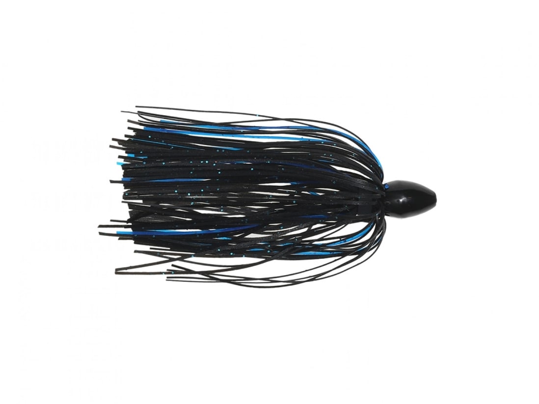 Heavy Metal Punch Rig - Black Blue Flake - 3/4 oz