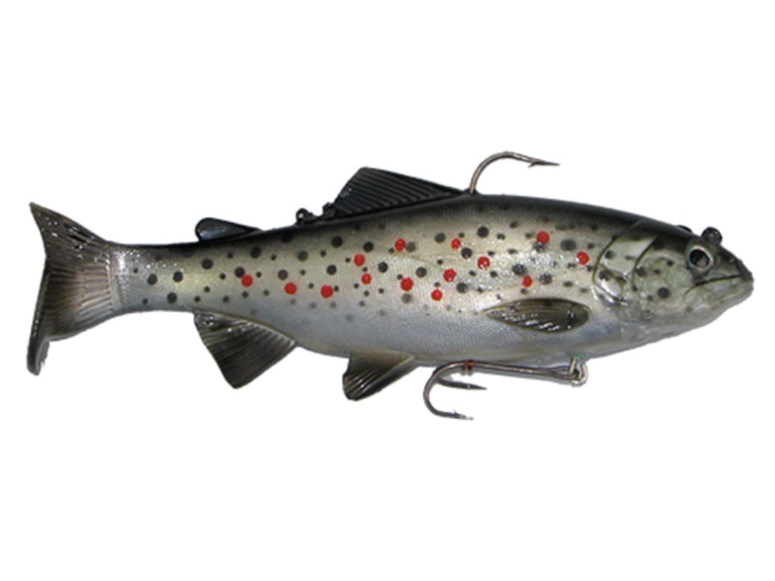 Reaction Strike Bass Harasser 8  Fast Fall Rainbow Trout PPBGS