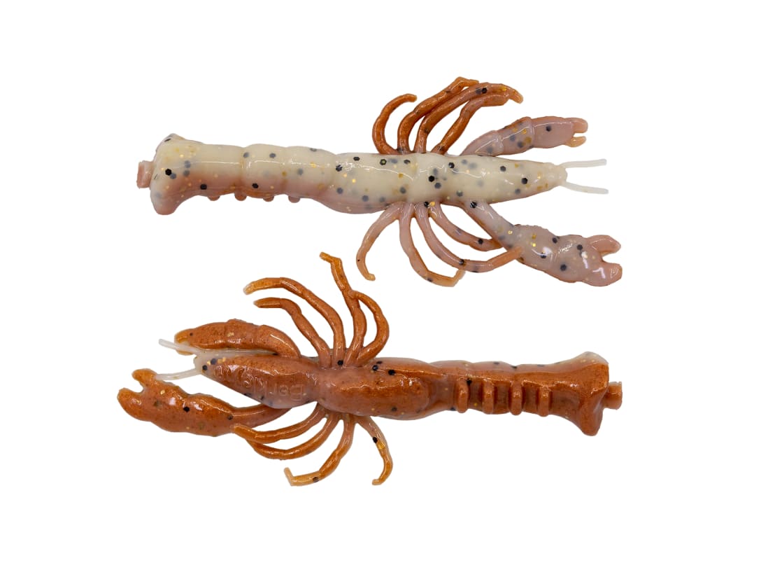 Berkley Gulp! Saltwater Ghost Shrimp Soft Baits - Size: 5 - Color:  Chartreuse Belly - Q'ty: 7pk