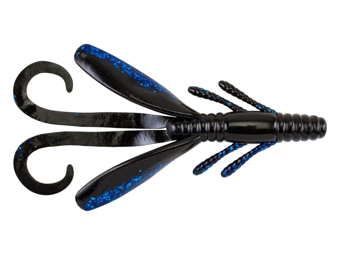 Berkley PowerBait Power Hawg - 4in - Black Sapphire