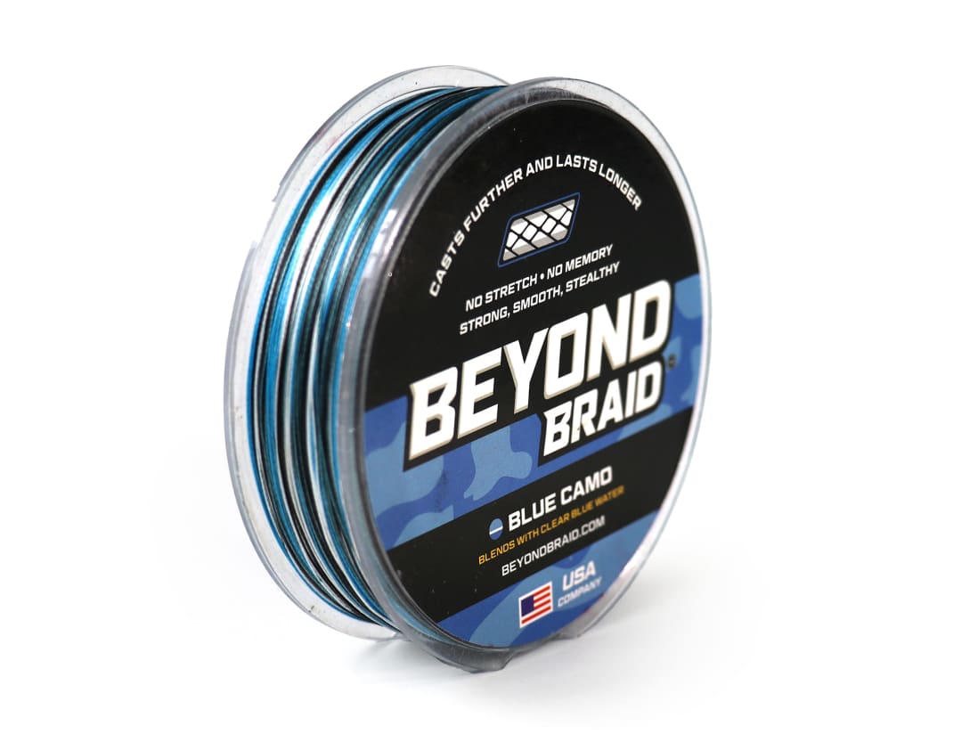 Beyond Braid Braided Fishing Line - Moss Camo - 300 Yards - 10 lb.