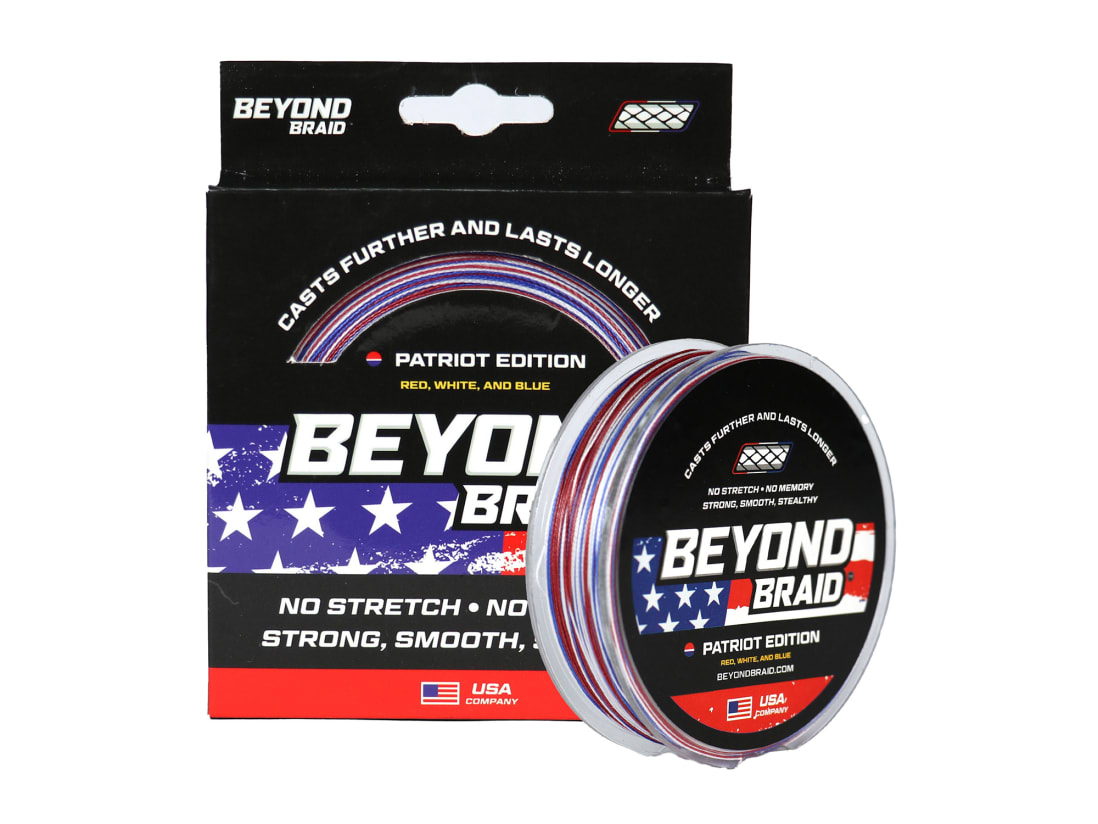 Beyond Braid Blue Wave 10lb Test 2000 Yard Fishing Line 200010BC