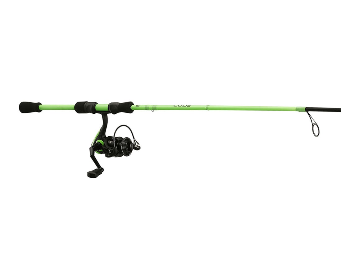 ONE3 Fishing Code Neon Spinning Rod and Reel Combo CNC67ML 817063029172