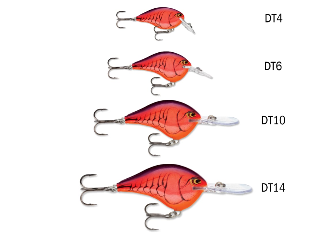 Rapala DT Series 3/5 Yellow Perch 