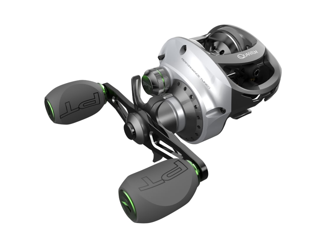 Spinning Reel Quantum Baitcaster With Flipping Switch Quantum