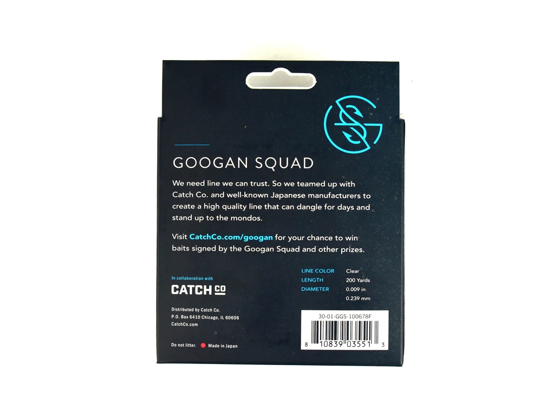 Googan Squad 100% Pure Fluorocarbon Line