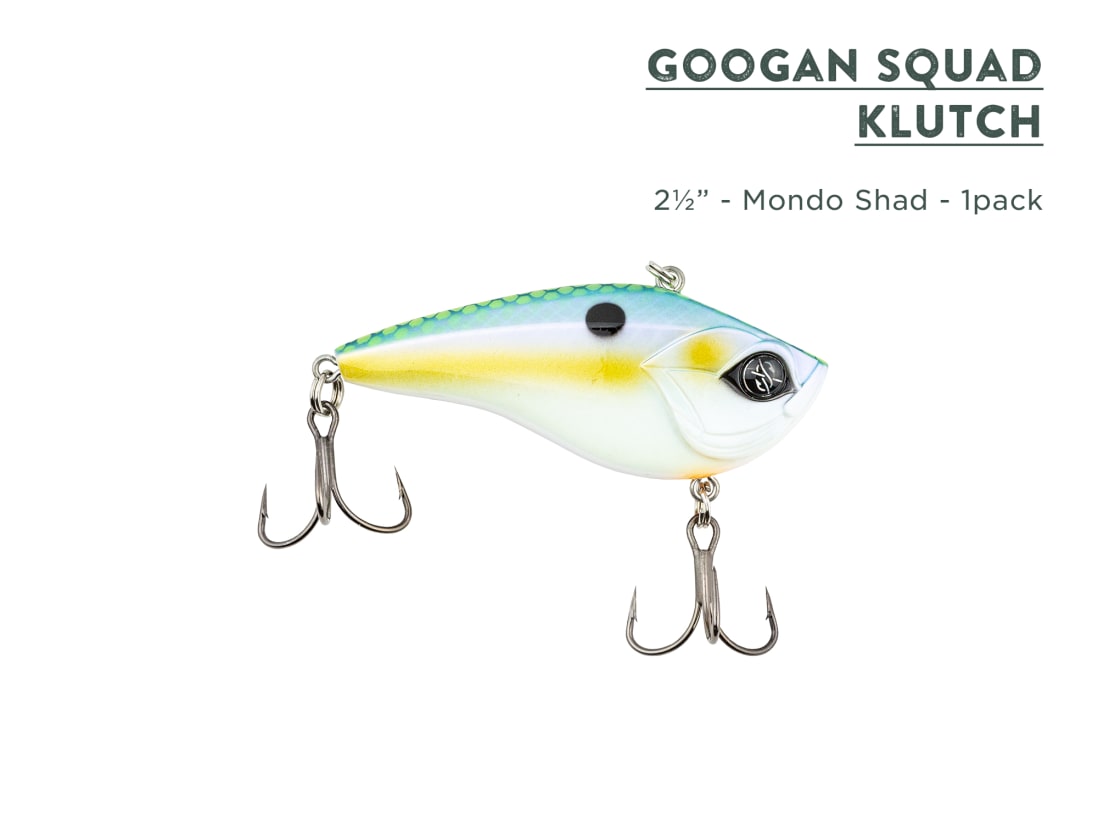 Googan Squad Klutch, 2-1/2 in, 1/2 oz, Sinking, Siracha Craw, Lipless  Crankbait, Bass Pro Fishing Lure …