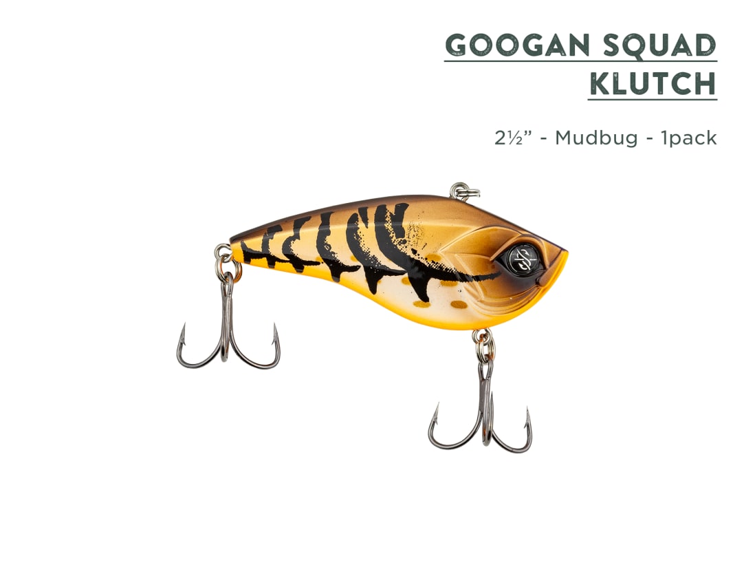 Googan Squad Klutch Gold Rush Lipless Crankbait 2 1/2 1/2 oz 1pack 