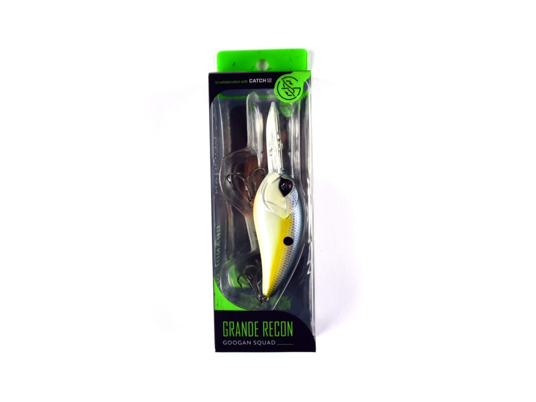 Googan Squad Grande Recon, 3 in, 1 oz, 15-20 ft, Sexy Shad, Crankbait, Bass  Fishing Lure : Sports & Outdoors 